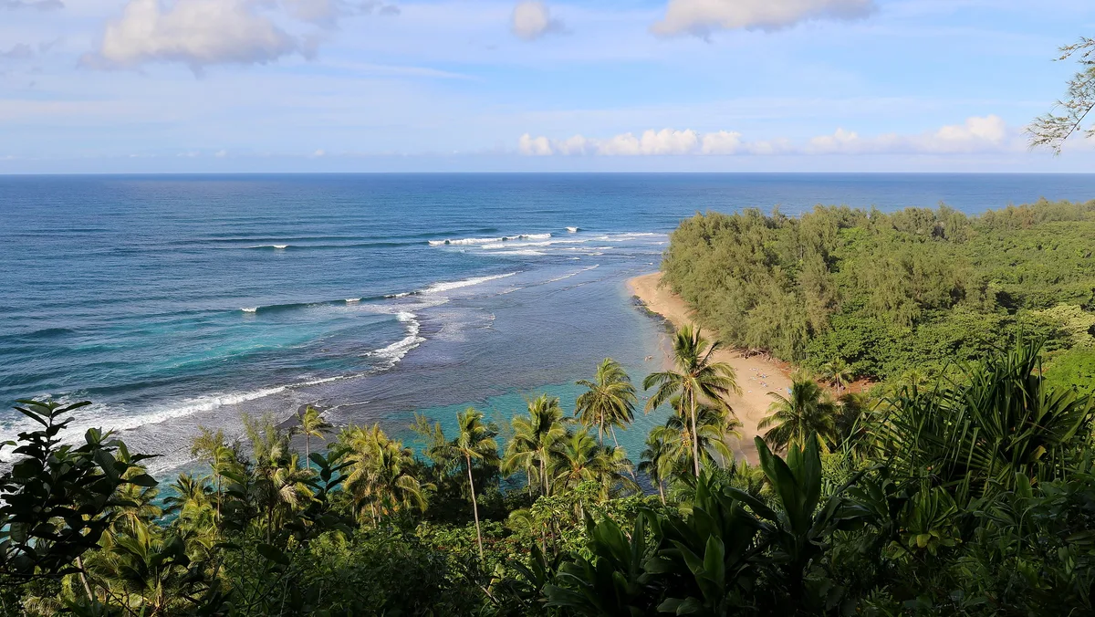 Plage de Ke'e, Ha'ena, Hawaii, États-Unis — 4