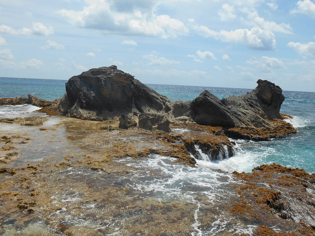Punta Sur-Strand, San Andrés, Colombian Caribbean, Kolumbien — 4