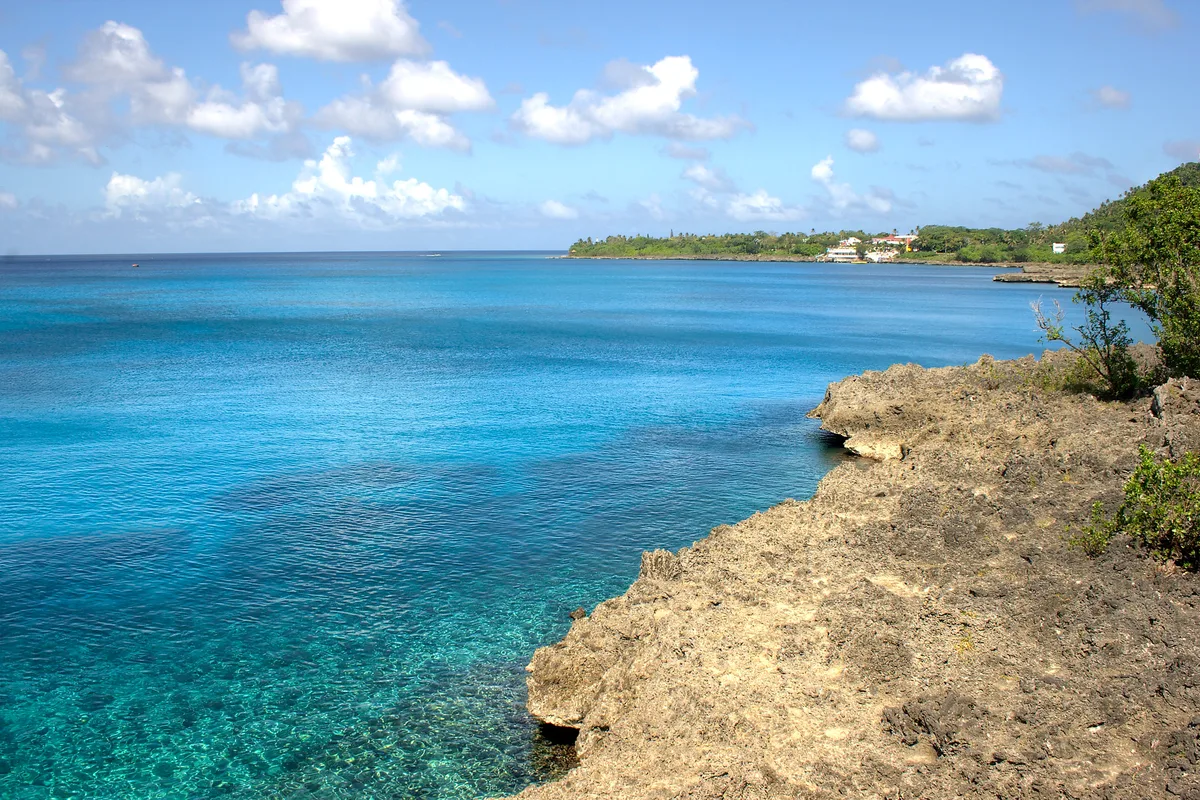 Punta Sur-Strand, San Andrés, Colombian Caribbean, Kolumbien — 6