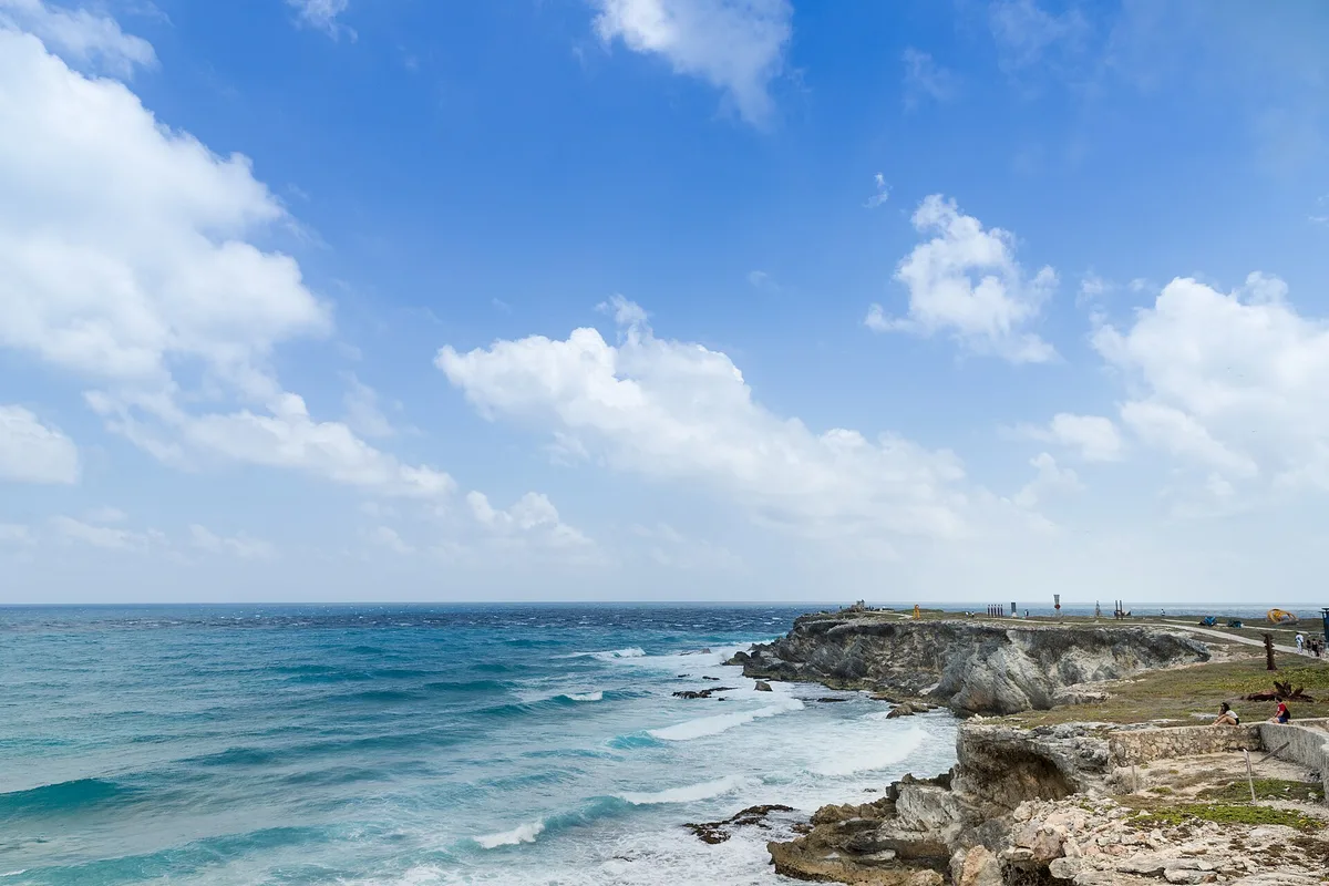 Punta Sur-Strand, San Andrés, Colombian Caribbean, Kolumbien — 2