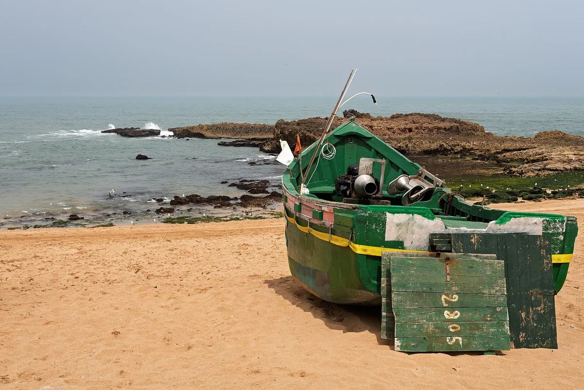 Playa de Oualidia, Oualidia, Moroccan Atlantic, Marruecos — 2