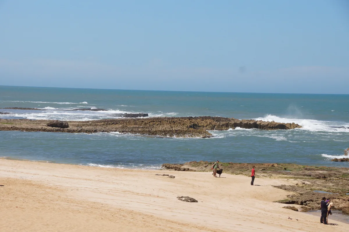 Playa de Oualidia, Oualidia, Moroccan Atlantic, Marruecos