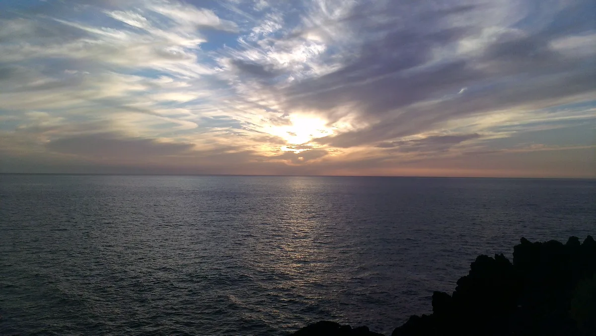 Charco Verde-strand, Los Llanos de Aridane, Canary Islands, Spanje — 6