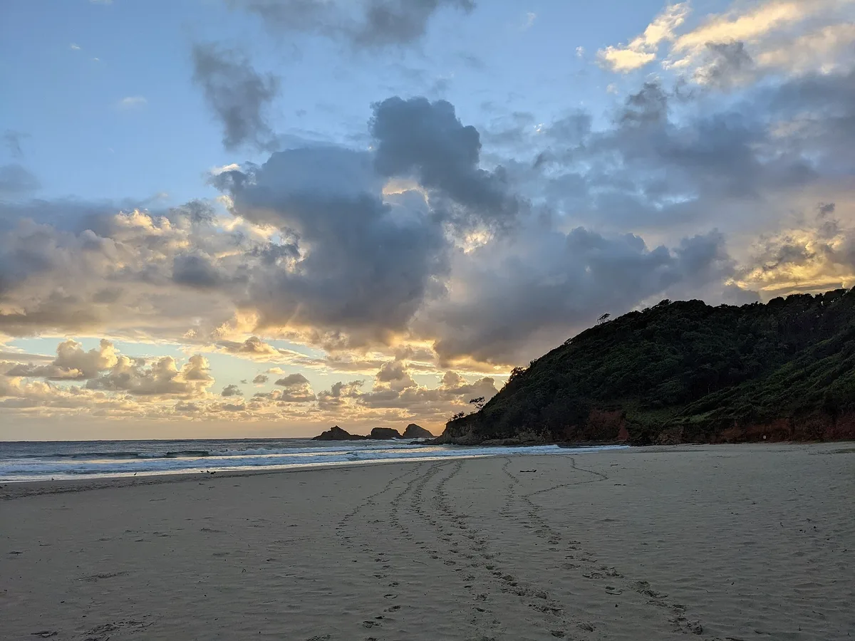 Plage de Broken Head, Broken Head, Australian East Coast, Australie