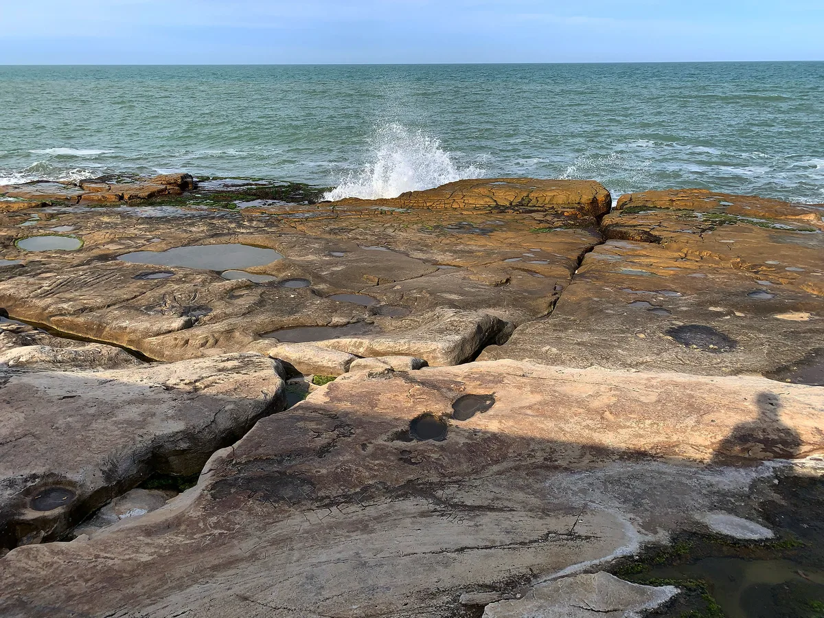 Varese-Strand, Mar del Plata, Argentine Coast, Argentinien — 4