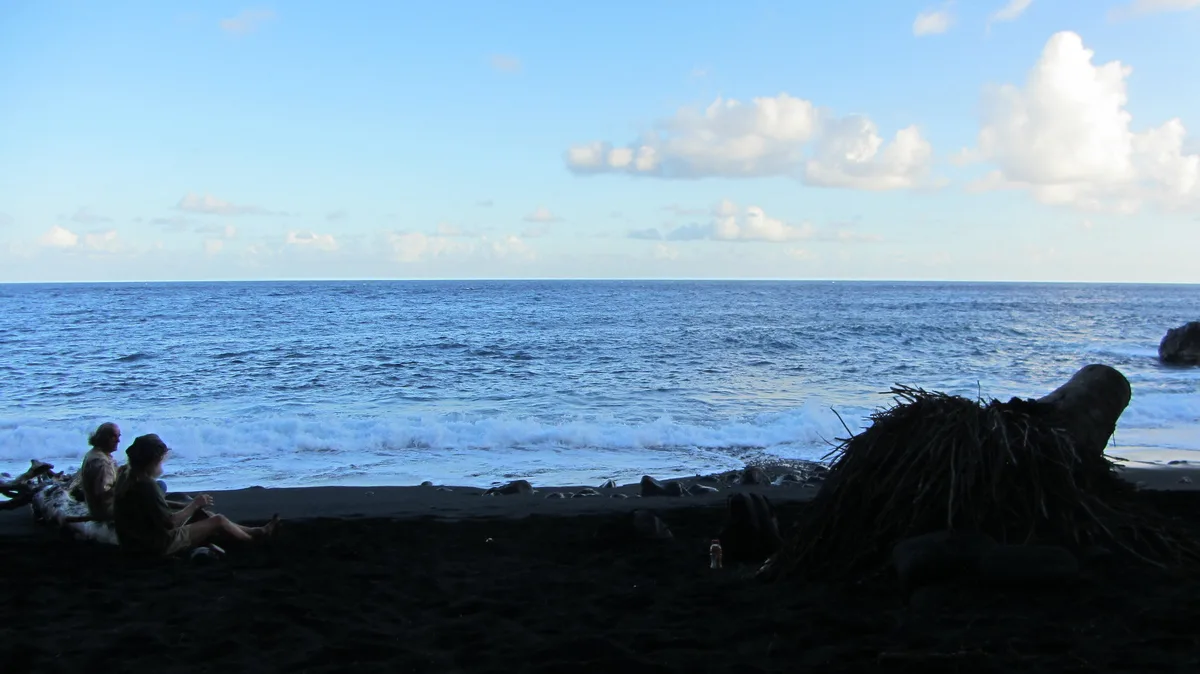Kehena Beach, Puna, Hawaii, Estados Unidos — 4