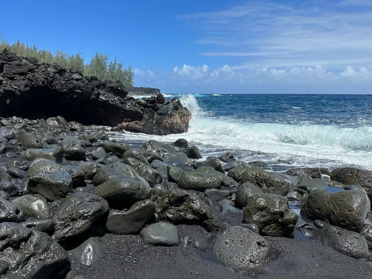 Kehena Beach, Puna, Hawaii, Estados Unidos — 3