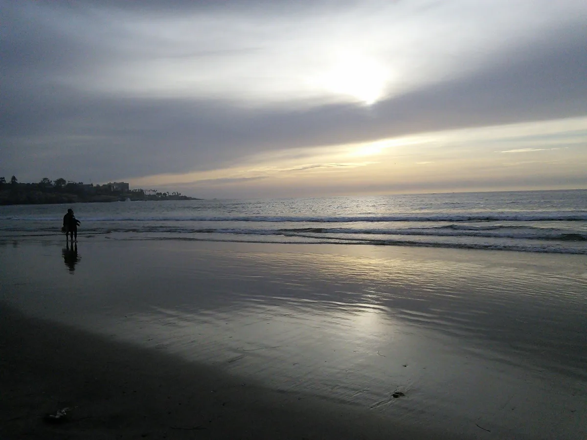 Plage de La Jolla Shores, San Diego, California Coast, États-Unis — 4