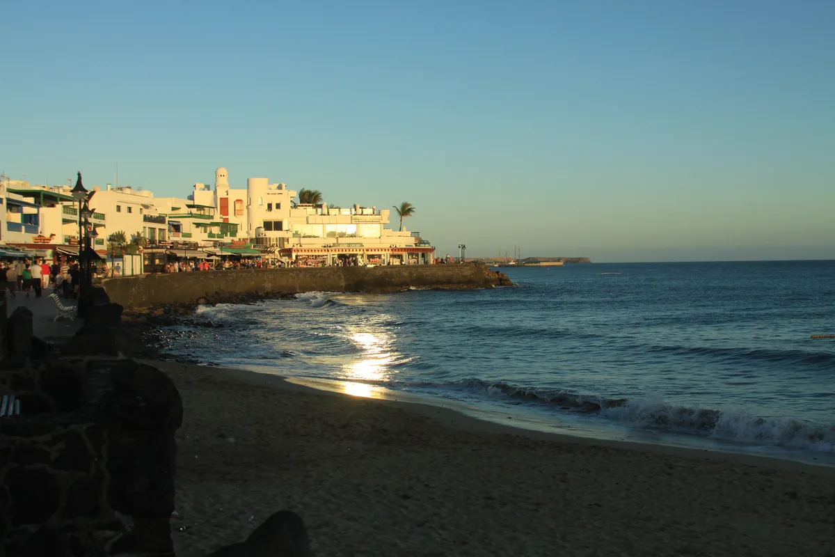 Blanca-Strand, Yaiza, Canary Islands, Spanien — 5