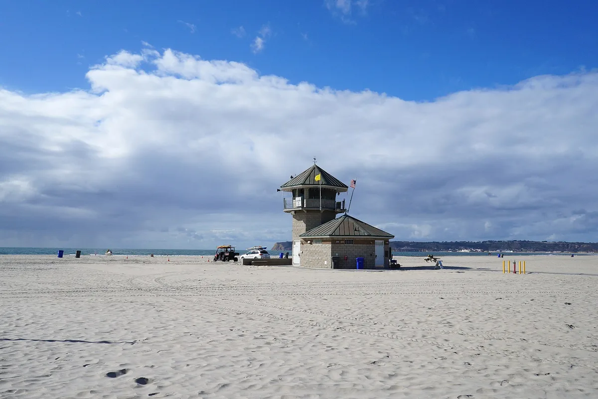 Plage de Coronado, Coronado, California Coast, États-Unis — 5