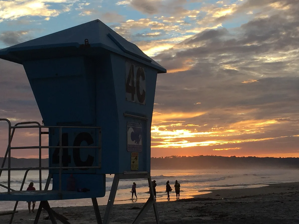 Plage de Coronado, Coronado, California Coast, États-Unis — 2