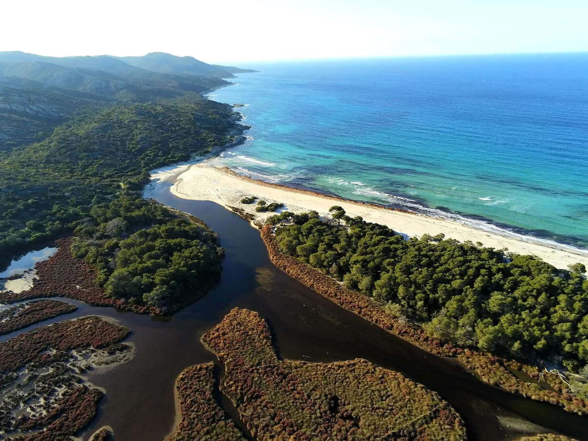 Plage de Saleccia, Santo-Pietro-di-Tenda, Corse, France