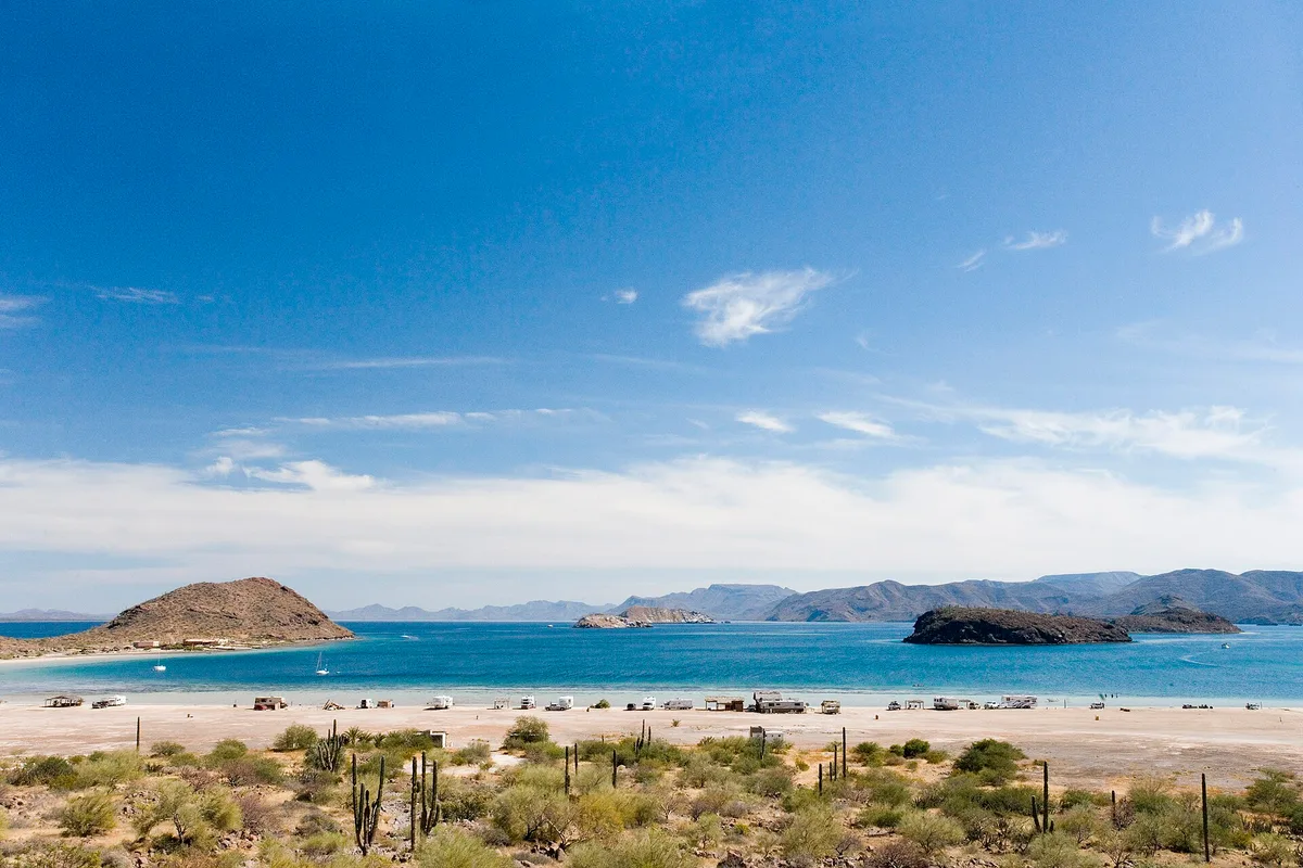 Plage de Santispac, Mulegé, Baja California Sur, Mexique — 3