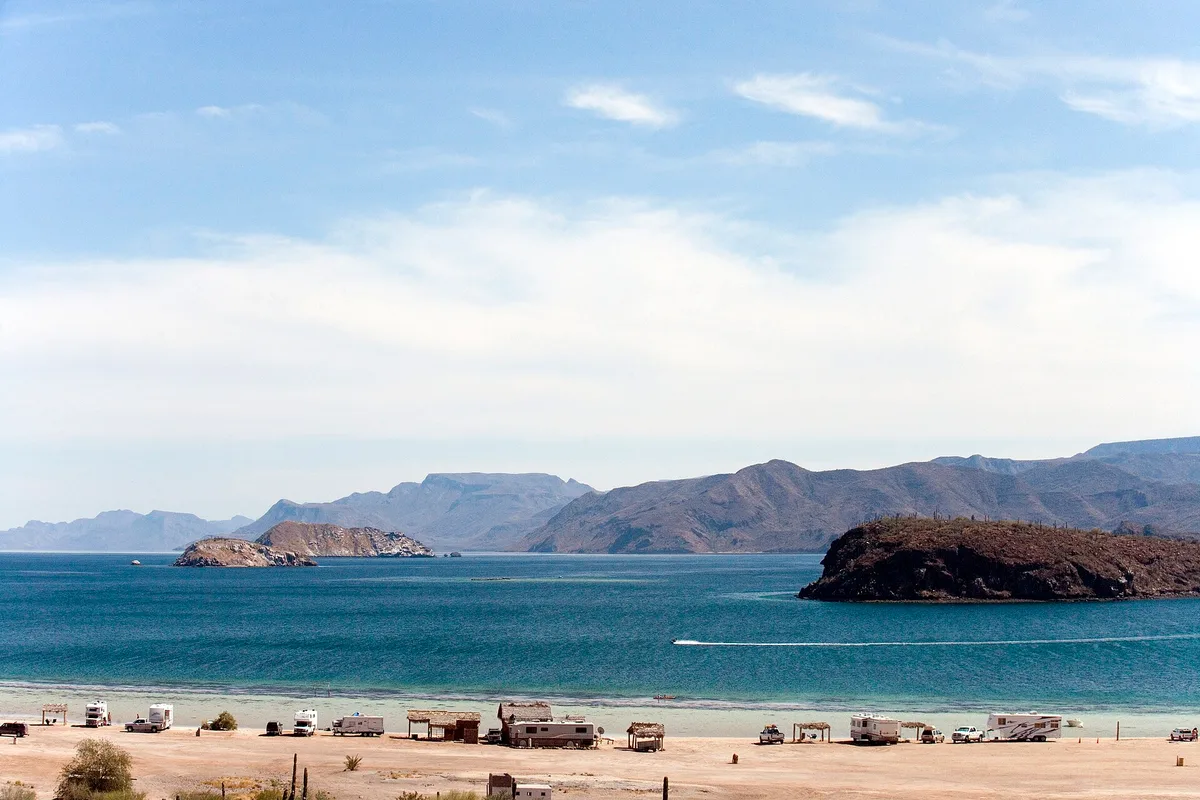 Plage de Santispac, Mulegé, Baja California Sur, Mexique — 4