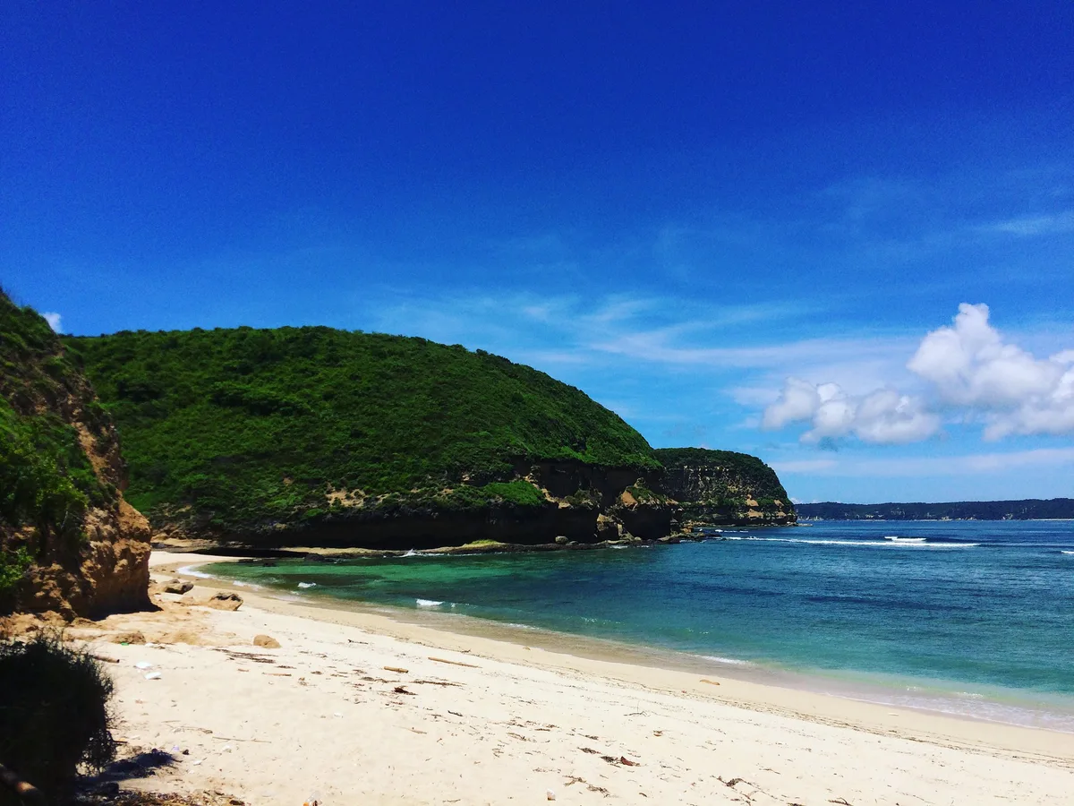 Plage de Surga, Mawun, Lesser Sunda Islands, Indonésie — 3