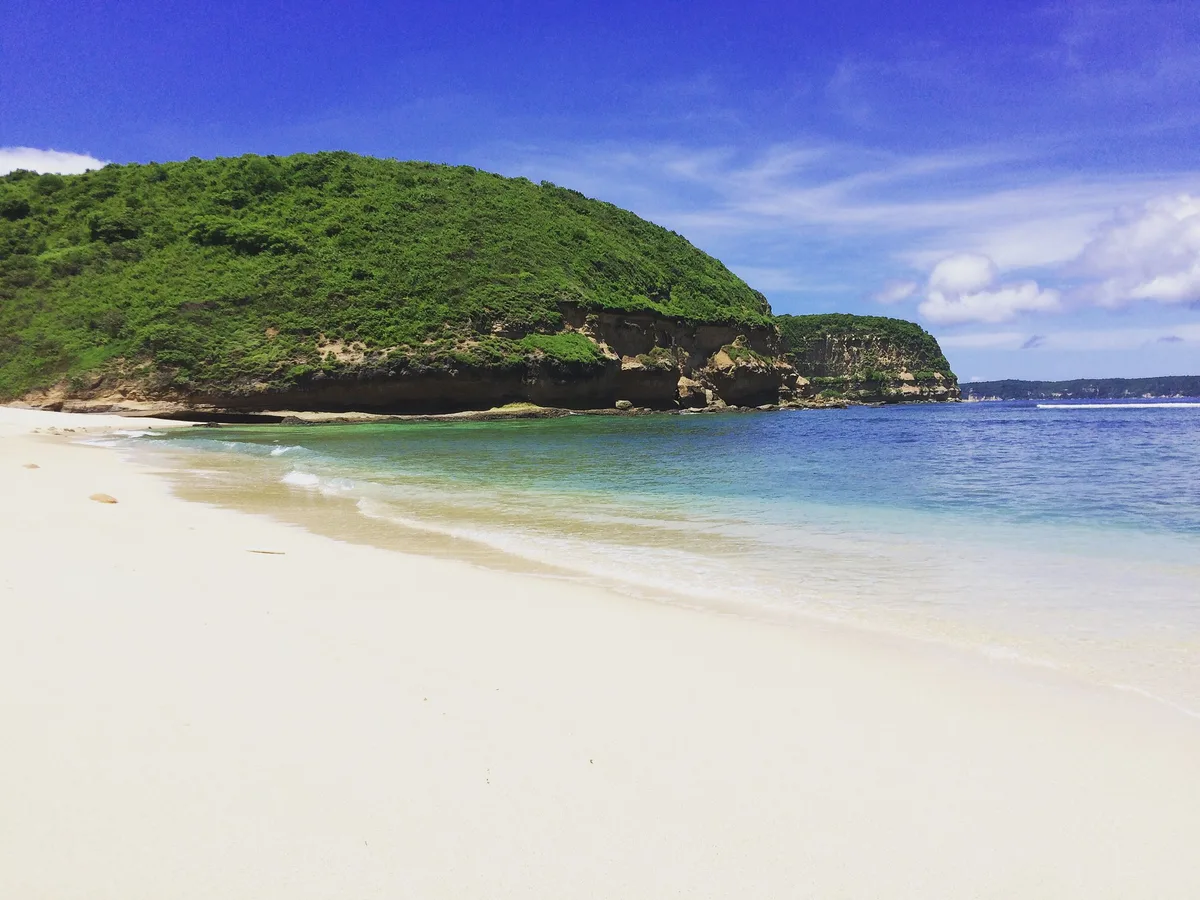 Plage de Surga, Mawun, Lesser Sunda Islands, Indonésie — 2