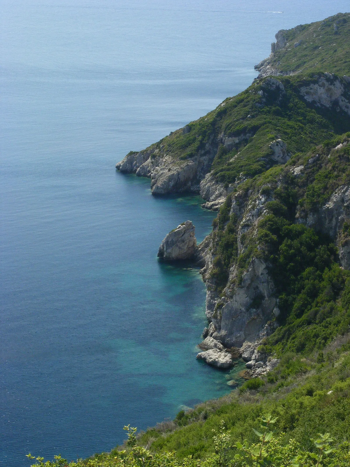 Spiaggia di Afionas, Central Corfu and Diapontian Islands, Ionian Islands, Grecia — 5