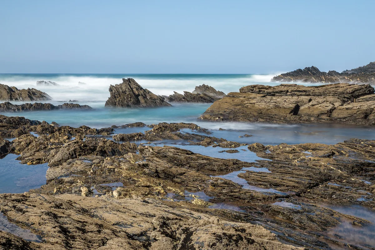 Plage d'Odeceixe Mar, Aljezur, Portuguese Atlantic, Portugal — 2