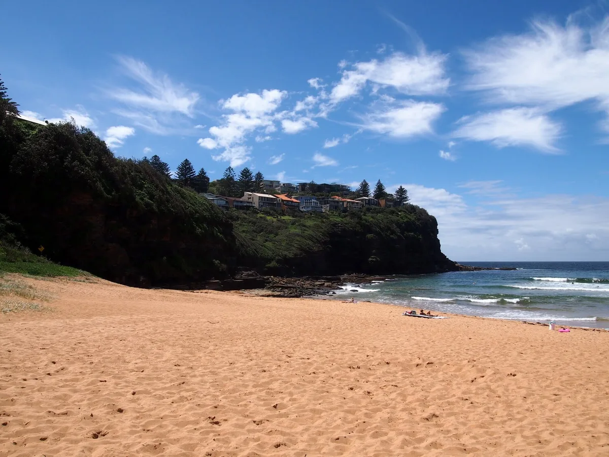 Bilgola Beach, Northern Beaches Council, New South Wales, Australie