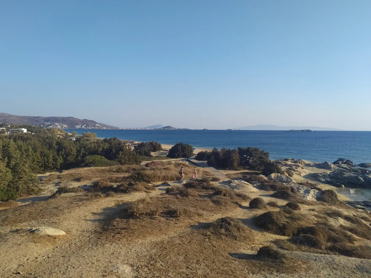 Plage d'Agia Anna, Aghios Arsenios, Cyclades, Grèce — 4