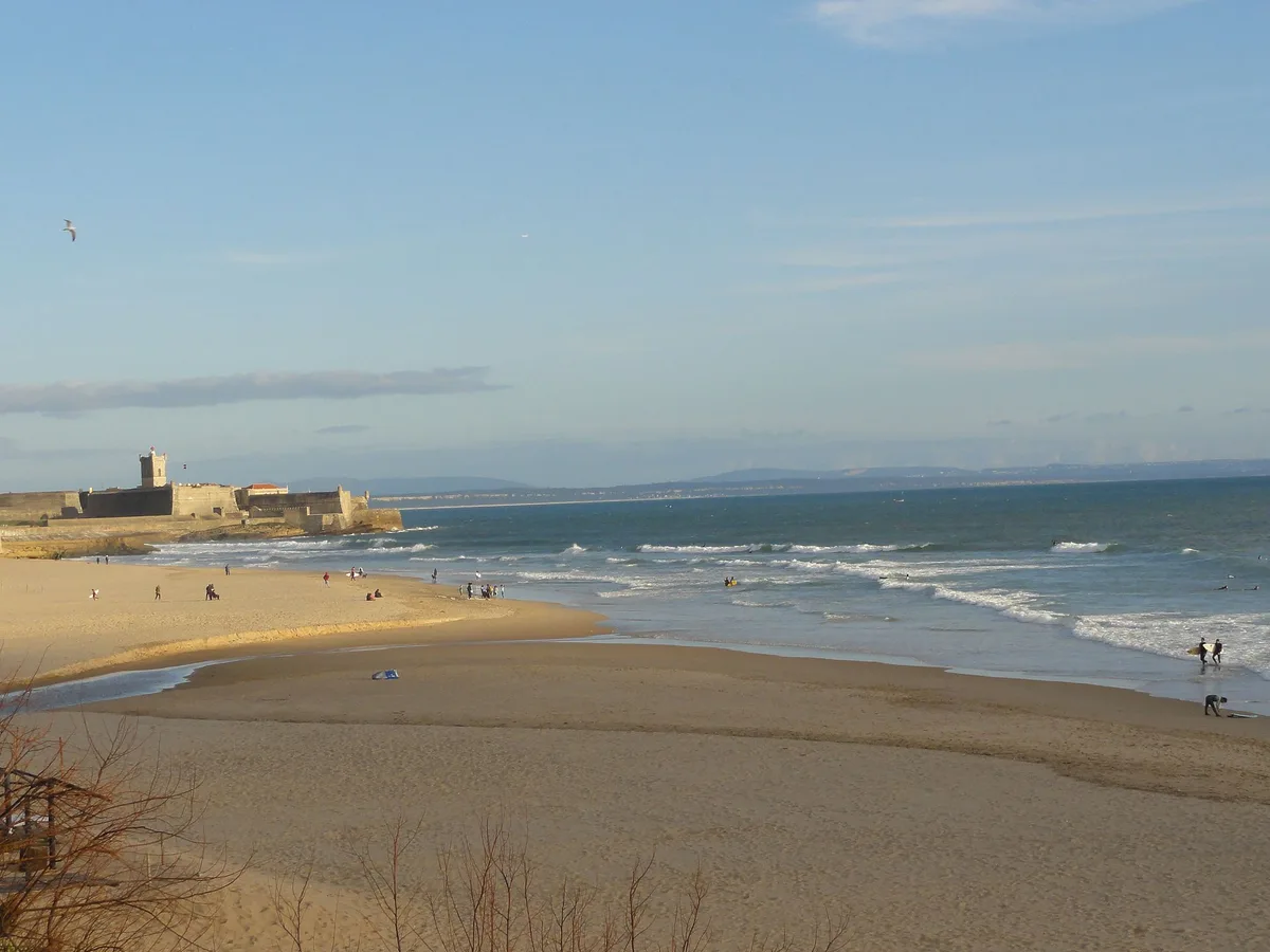 Plage de Carcavelos, Cascais, Portuguese Atlantic, Portugal