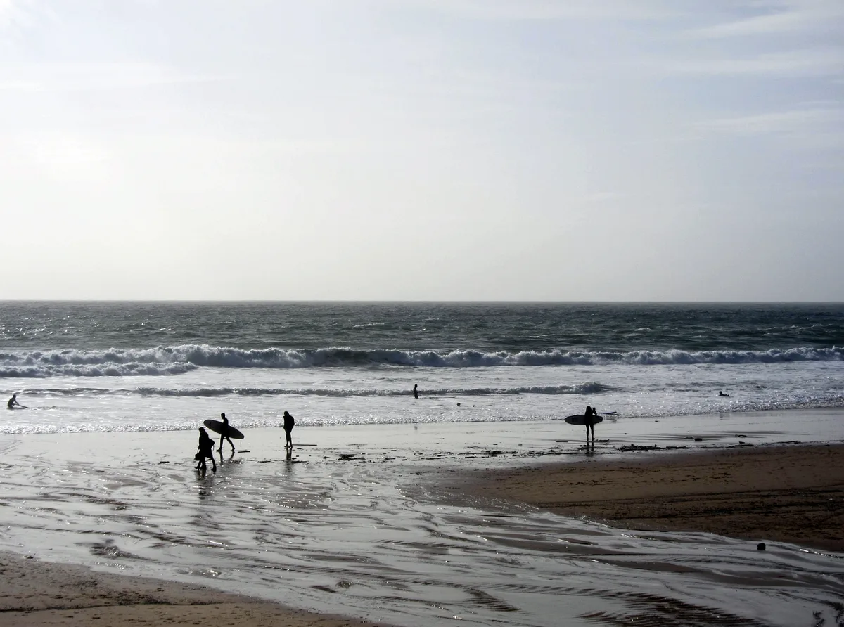 Plage de Carcavelos, Cascais, Portuguese Atlantic, Portugal — 3