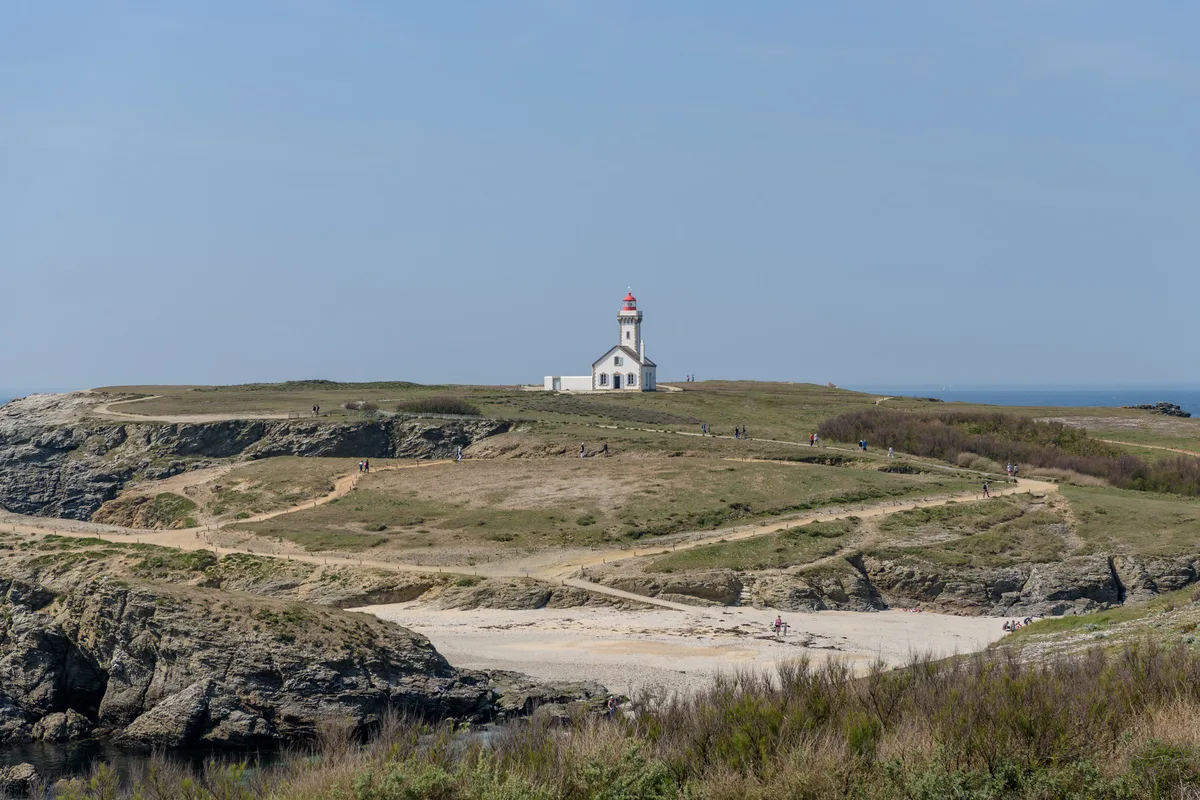 Poulains-Strand, Sauzon, Brittany, Frankreich — 2