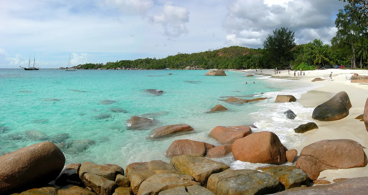 Spiaggia di Anse Lazio, Baie Sainte Anne, Seychelles Inner Islands, Seychelles — 6