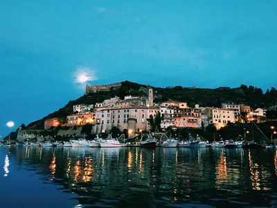 Plage Le Viste, Monte Argentario, Tuscany, Italie — 5