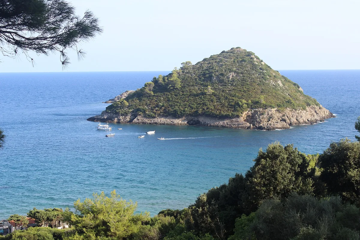 Plage Le Viste, Monte Argentario, Tuscany, Italie — 2