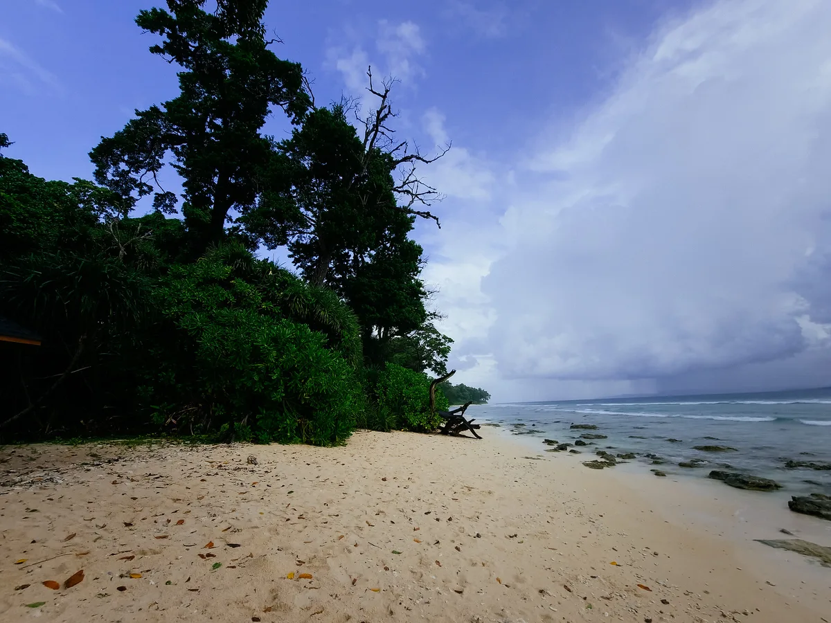 Laxmanpur-Strand, Shaheed Dweep, Andaman and Nicobar Islands, Indien — 4