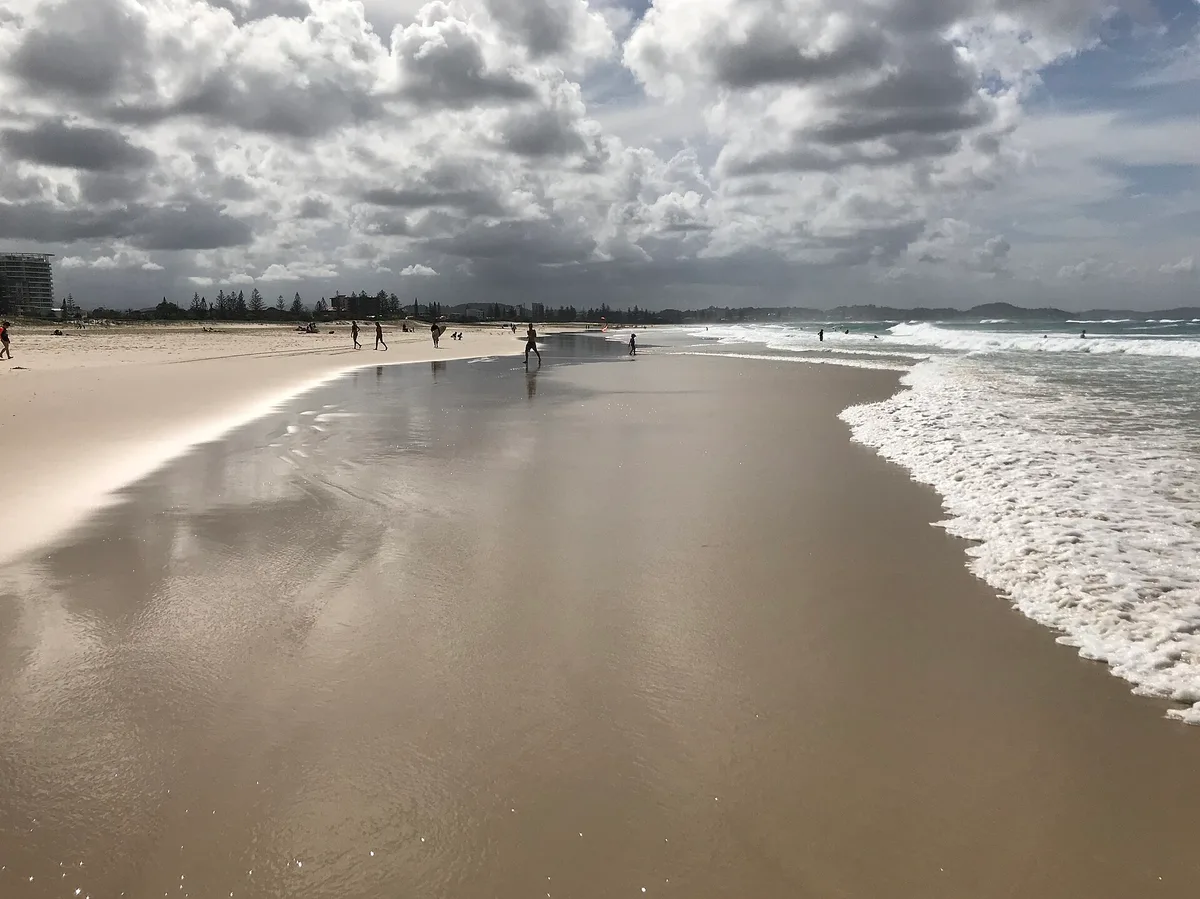 Plage de Kirra, Coolangatta, Australian East Coast, Australie