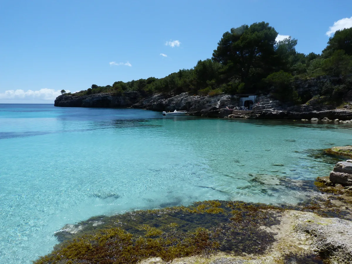 Cala en Turqueta, Ciutadella de Menorca, Balearic Islands, España — 2