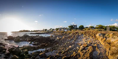 Saint-Colomban-Strand, Carnac, Brittany, Frankreich — 2