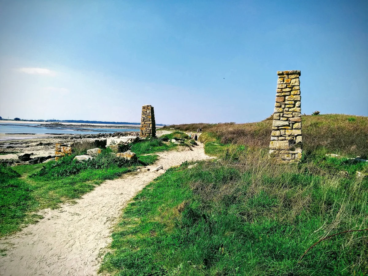Saint-Colomban-Strand, Carnac, Brittany, Frankreich — 3