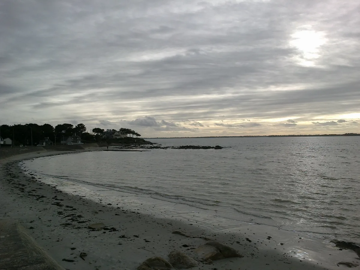 Saint-Colomban-Strand, Carnac, Brittany, Frankreich