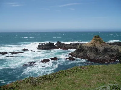 Russian Gulch State Beach, Mendocino, California Coast, United States — 5