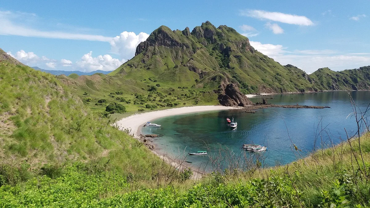 Plage de Padar, Komodo, Lesser Sunda Islands, Indonésie — 5