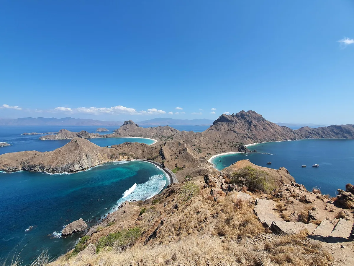 Plage de Padar, Komodo, Lesser Sunda Islands, Indonésie — 3