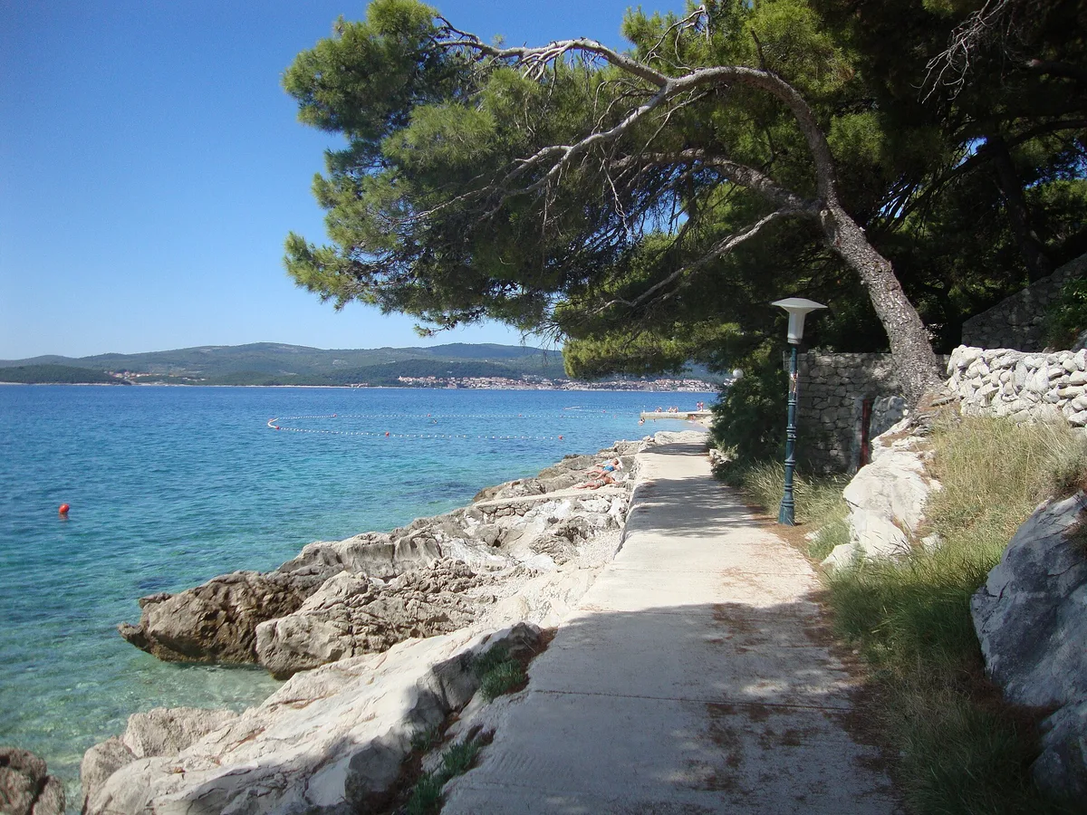 Playa de Bačva, Grad Korčula, Adriatic Islands, Croacia