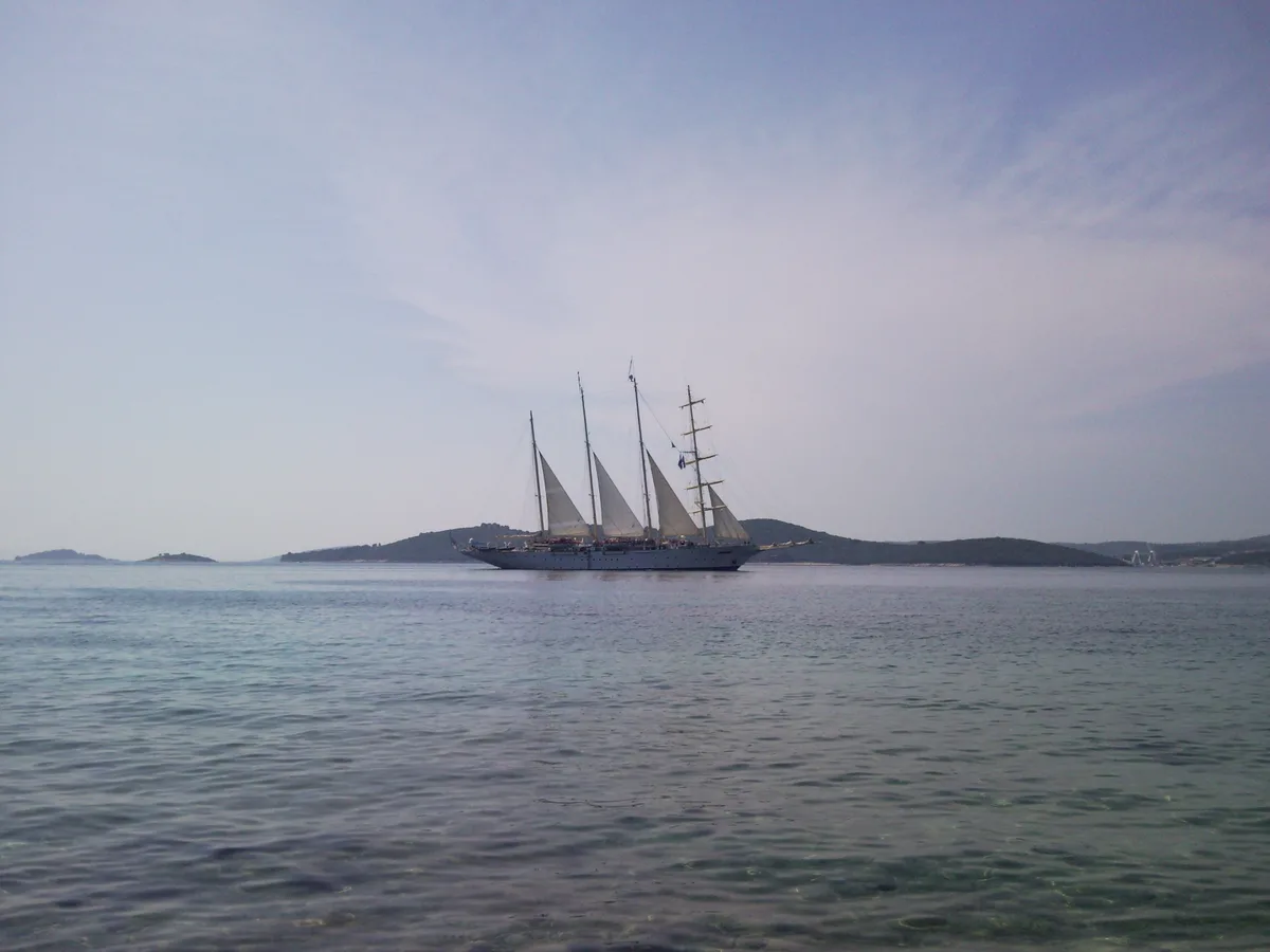 Playa de Bačva, Grad Korčula, Adriatic Islands, Croacia — 4