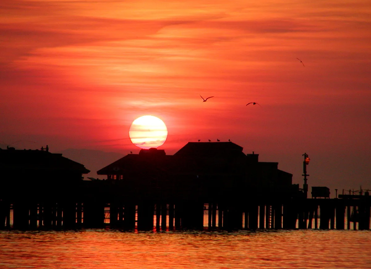 West Beach, Santa Barbara, California Coast, États-Unis — 2