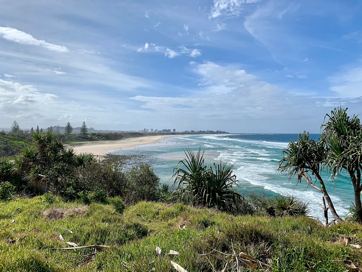 Plage de Fingal Head, Fingal Head, Australian East Coast, Australie