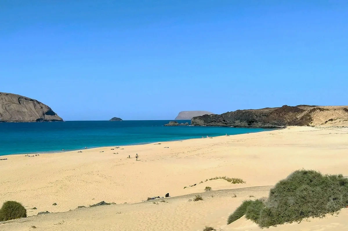 Conchas-Strand, Teguise, Canary Islands, Spanien — 6