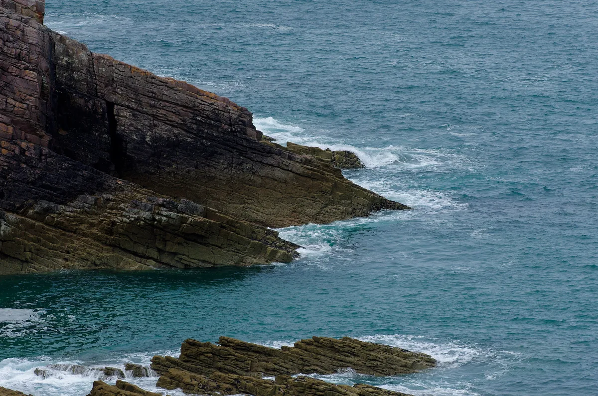 Fosse Eyrand-Strand, Fréhel, Brittany, Frankreich