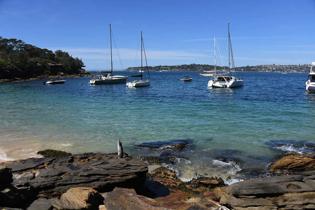 Obelisk Beach, Mosman Council, New South Wales, Australie — 2