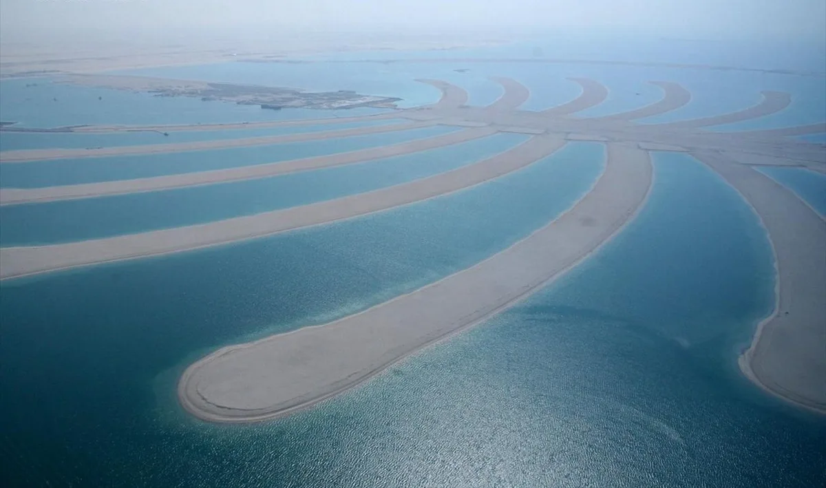 Spiaggia di Palm Jebel Ali, Jebel Ali, Persian Gulf, United Arab Emirates — 3