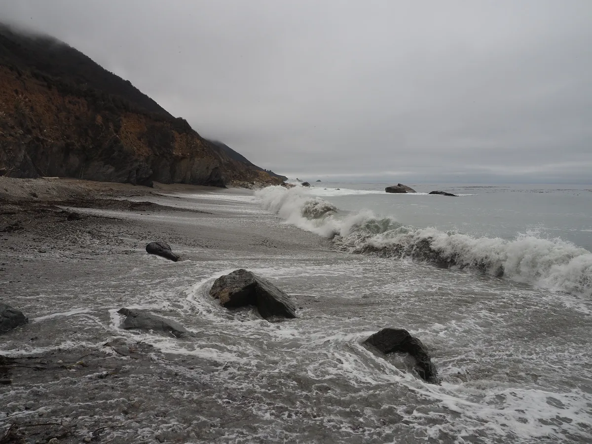 Mill Creek Beach, Gorda, California Coast, United States — 2