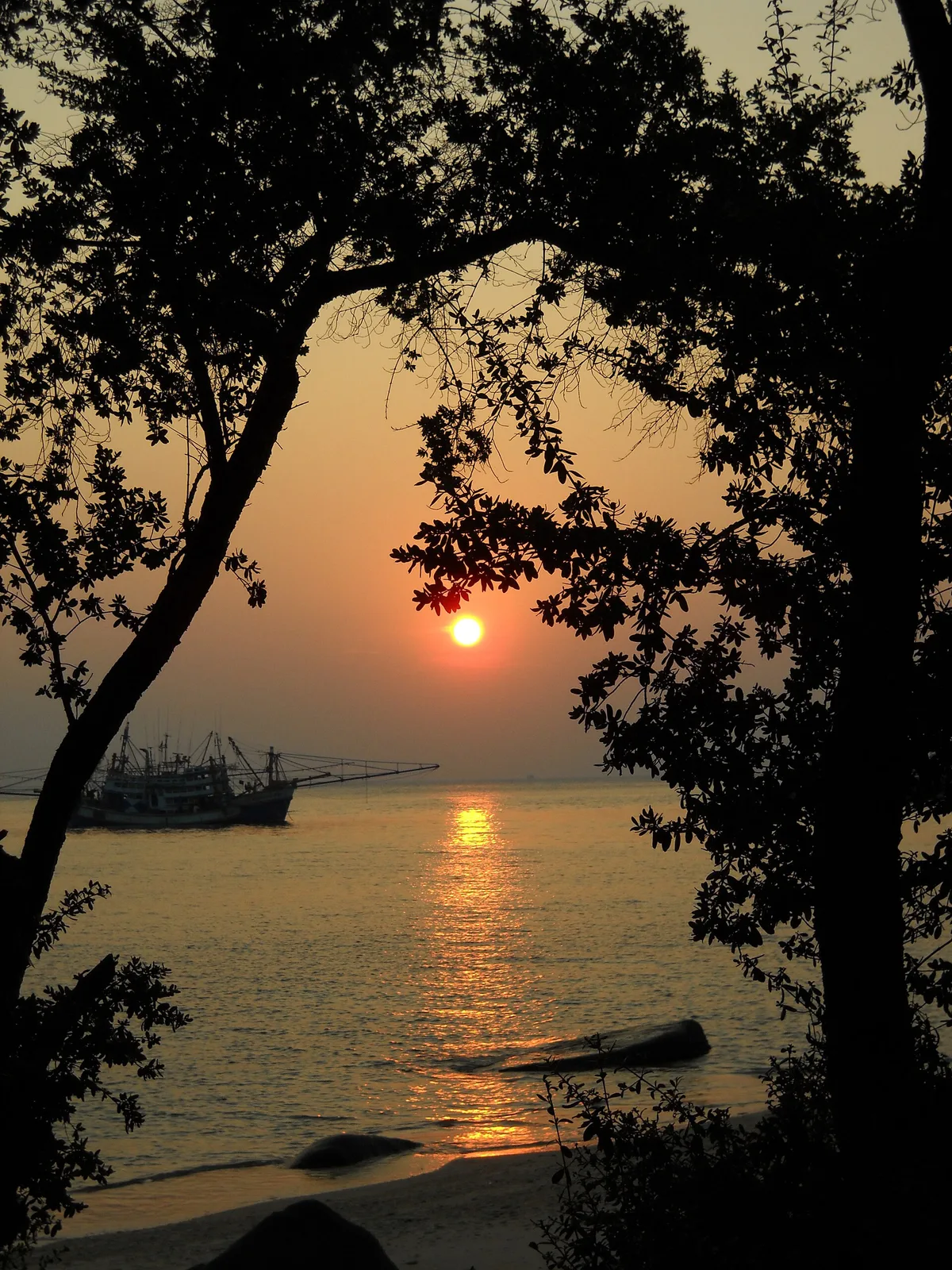 Praia de Ao Chan, Ko Tao, Gulf of Thailand, Tailândia
