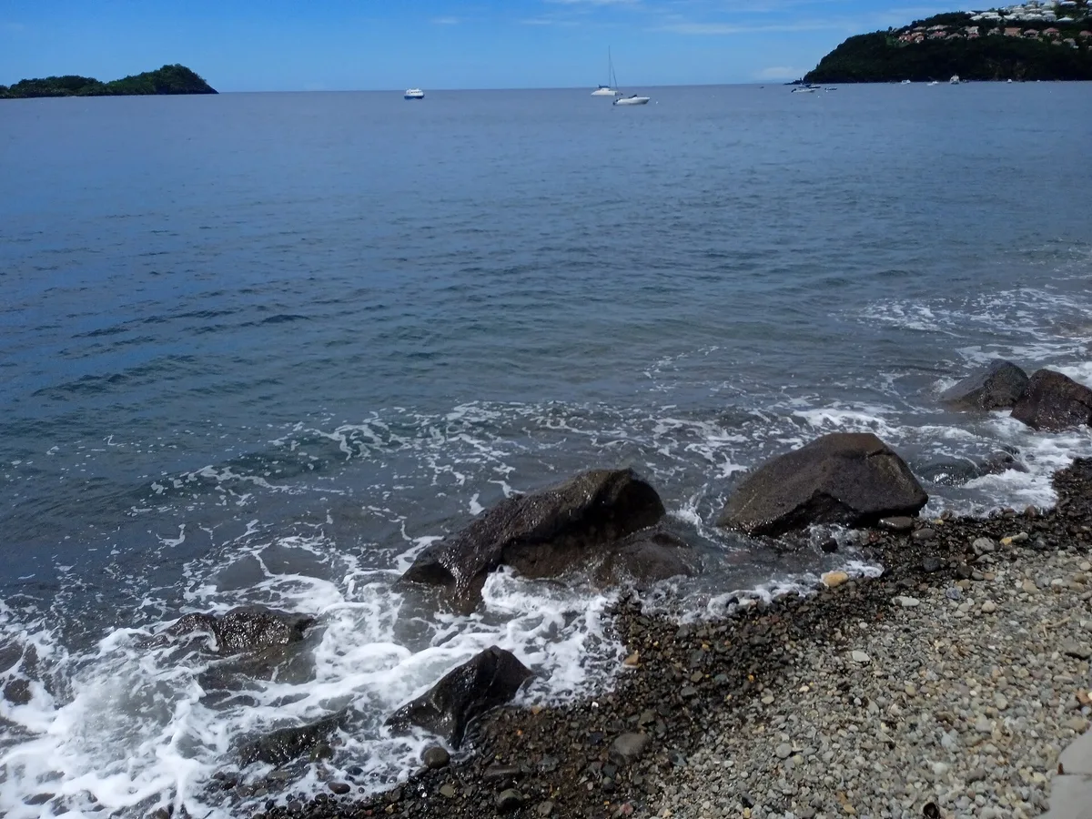 Malendure-Strand, Bouillante, Guadeloupe, Frankreich — 6